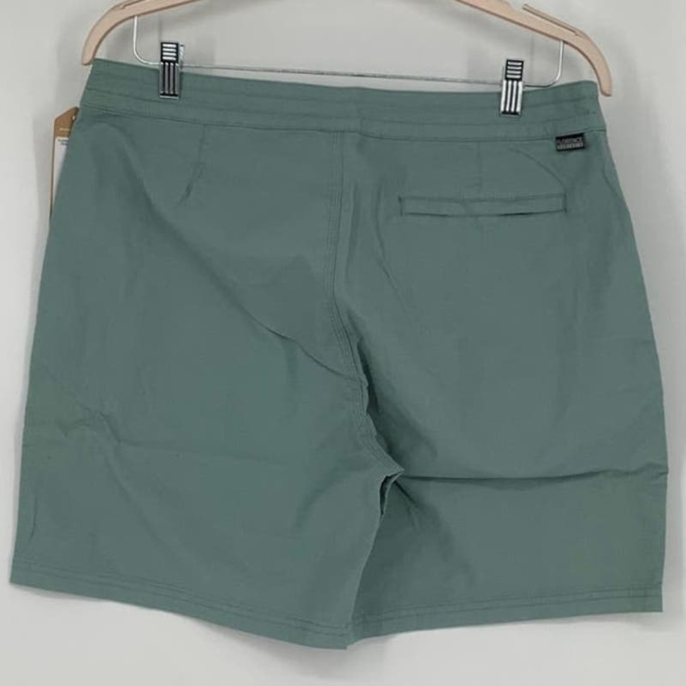 NEW! Florence Marine X Size 34 Traveler Short Sage Green Swim $65 msrp A20-1 - Picture 3 of 10
